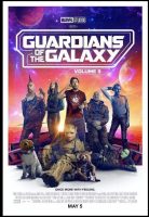 Guardians of the Galaxy Vol. 3  Movie Poster (2023)