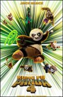 Kung Fu Panda 4 Movie Poster (2024)
