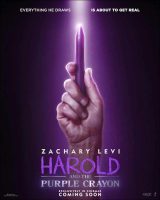 Harold and the Purple Crayon Movie Poster (2024)