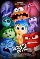 Inside Out 2 Movie Poster (2024)